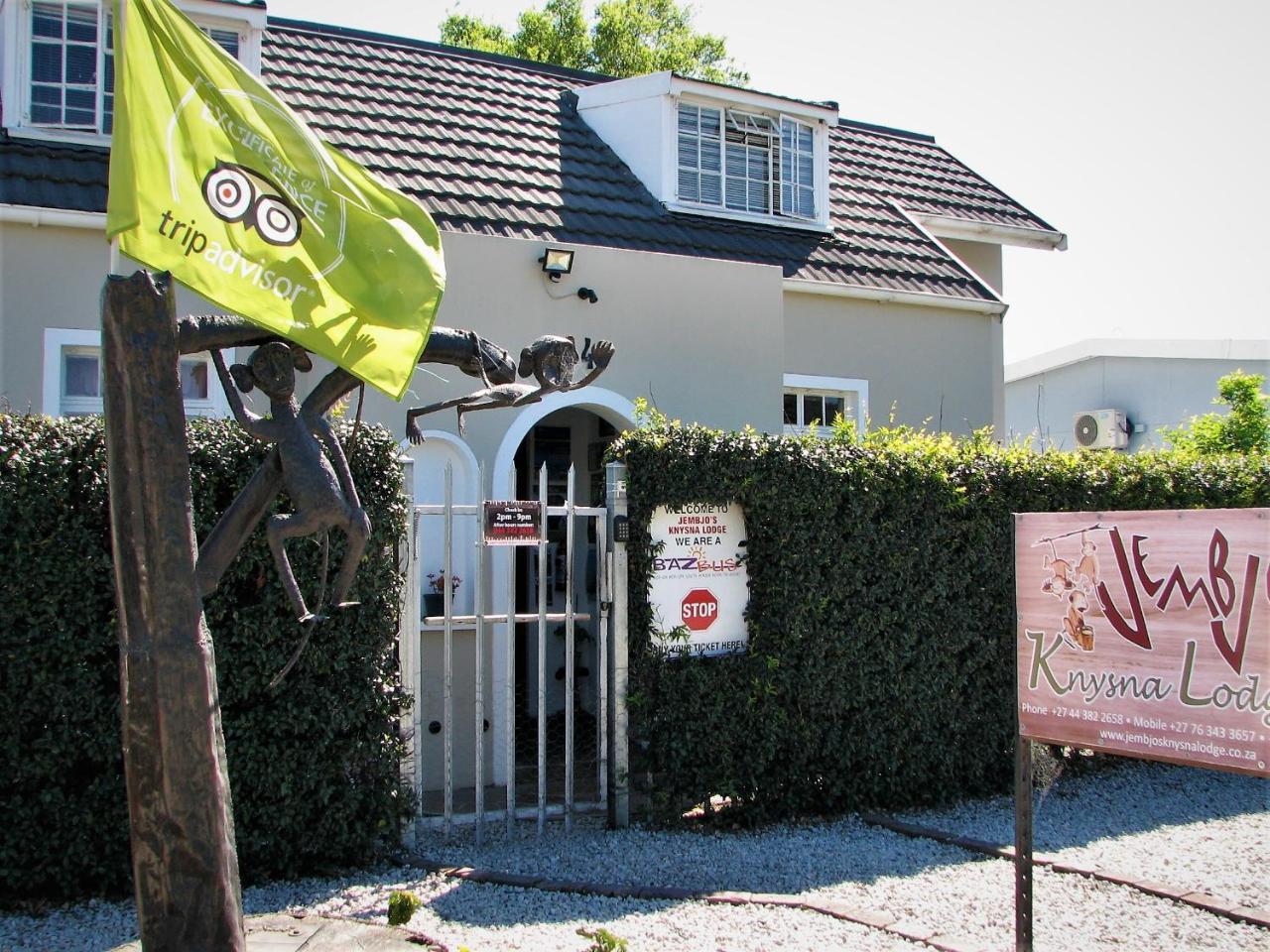 Jembjo'S Knysna Lodge & Backpackers Екстер'єр фото